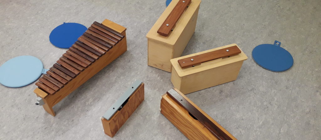 Xylophone in der Musikalischen Früherziehung in Karlsruhe